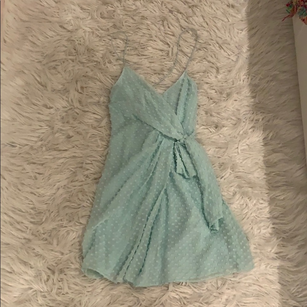 Alice and Olivia Tie Mini Dress